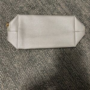 Silver Cosmetic Bag
